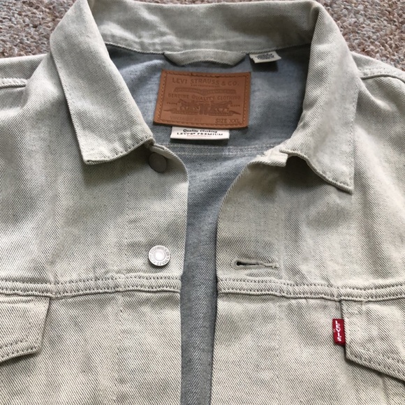 Levi’s Men Denim Jacket Trucker Style size XXL - Picture 7 of 10